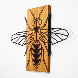 Wallity MA-308 Escultura de pared en Nogal y Negro